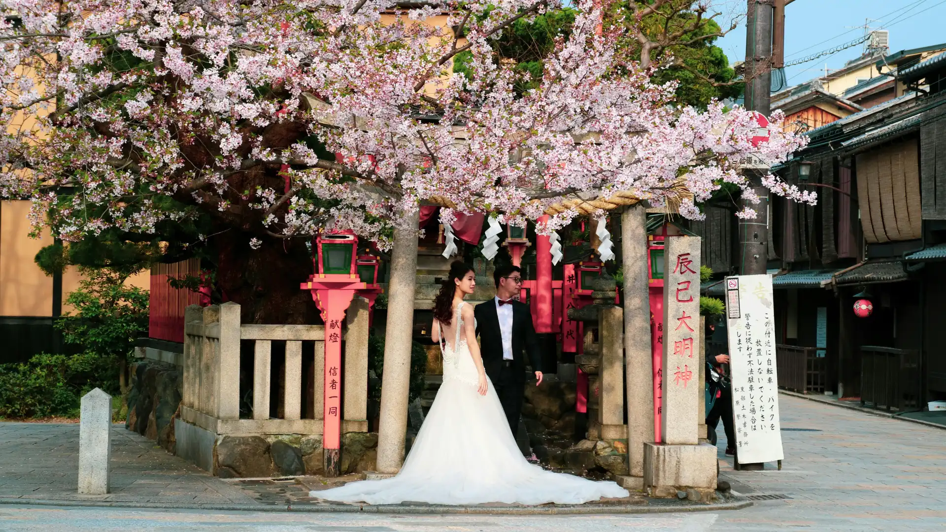 Seasonal Wedding Ideas in Japan: Cherry Blossom
